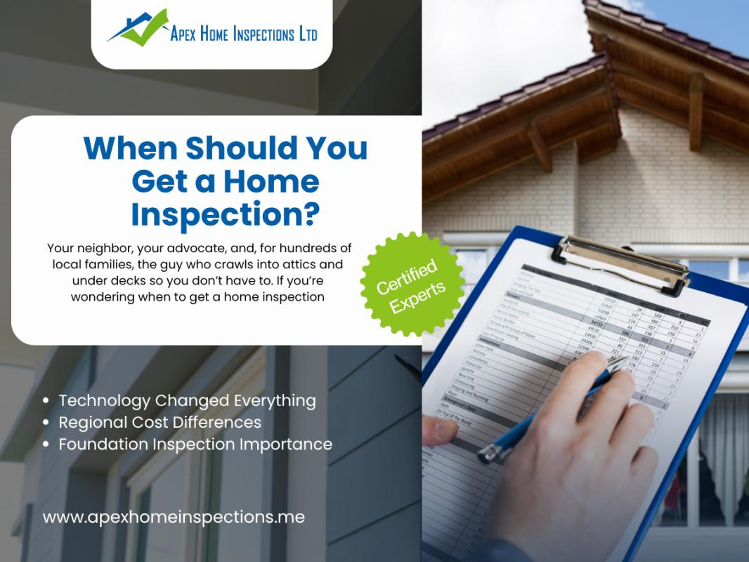 When Should You Get a Home Inspection?